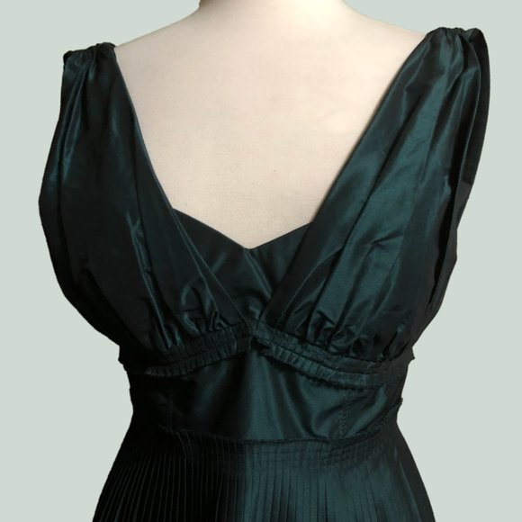 Iridescent Green Cocktail Dress (NWOT) - Picture 2 of 4